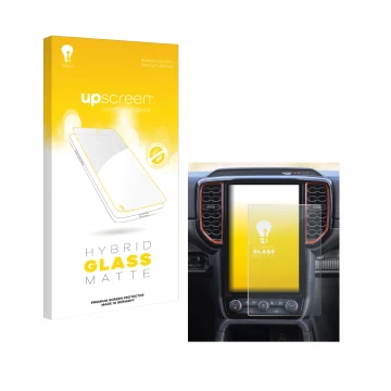 Front side of a product packaging with the brand logo upscreen. Next to it is the device Ford Ranger XLT (2024) shown with the