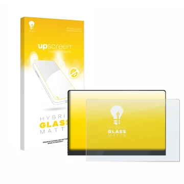 Front side of a product packaging with the brand logo upscreen. Next to it is the device Uperfect UColor O2 16