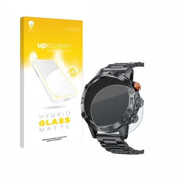 Front side of a product packaging with the brand logo upscreen. Next to it is the device DekeFit MT43PRO 1.53