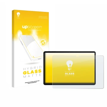 Front side of a product packaging with the brand logo upscreen. Next to it is the device Chuwi Hi10 X1 shown with the correspo