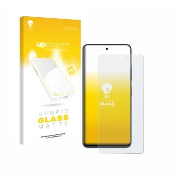 Front side of a product packaging with the brand logo upscreen. Next to it is the device Nubia Focus 5G shown with the corresp
