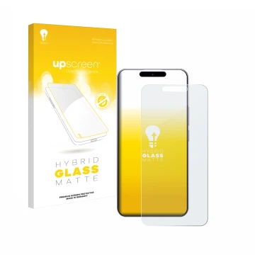 Front side of a product packaging with the brand logo upscreen. Next to it is the device Oukitel P1 shown with the correspondi