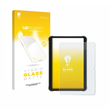 Front side of a product packaging with the brand logo upscreen. Next to it is the device Hotwav R8 shown with the correspondin