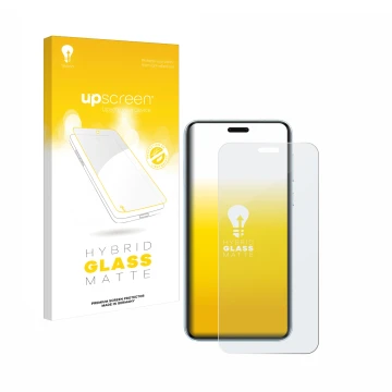 Front side of a product packaging with the brand logo upscreen. Next to it is the device Honor Magic 7 RSR shown with the corr