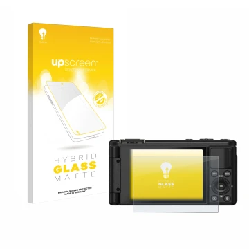 Front side of a product packaging with the brand logo upscreen. Next to it is the device Yashica City 100 shown with the corre