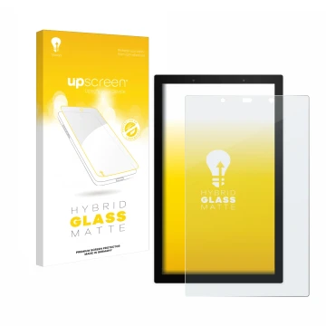 Front side of a product packaging with the brand logo upscreen. Next to it is the device SONOFF NSPanel Pro 120 shown with the