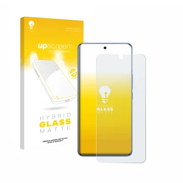Front side of a product packaging with the brand logo upscreen. Next to it is the device Vivo V50 shown with the corresponding