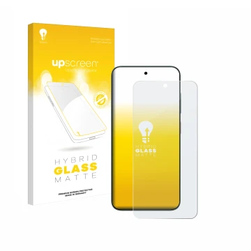 Front side of a product packaging with the brand logo upscreen. Next to it is the device ZTE Blade V70 shown with the correspo