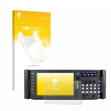 Front side of a product packaging with the brand logo upscreen. Next to it is the device Behringer Wing Rack shown with the co