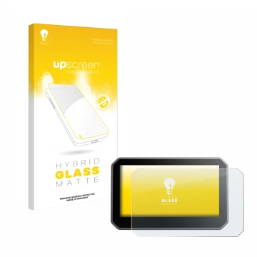 Front side of a product packaging with the brand logo upscreen. Next to it is the device Elegoo Centauri Carbon 4,3
