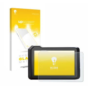 Front side of a product packaging with the brand logo upscreen. Next to it is the device KTM 1390 Super Duke R 2025 5