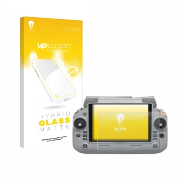 Front side of a product packaging with the brand logo upscreen. Next to it is the device DJI RC Plus 2 shown with the correspo