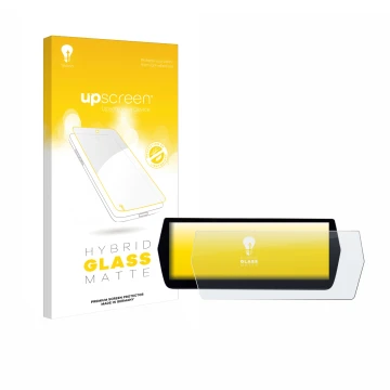 Front side of a product packaging with the brand logo upscreen. Next to it is the device MG ZS Hybrid+ shown with the correspo