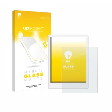 Front side of a product packaging with the brand logo upscreen. Next to it is the device Meebook M8 7.8