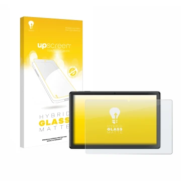 Front side of a product packaging with the brand logo upscreen. Next to it is the device SGIN T10 Pro 10.1