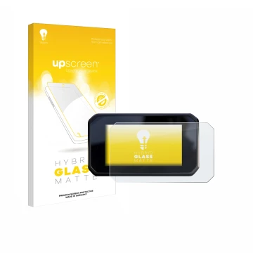 Front side of a product packaging with the brand logo upscreen. Next to it is the device Honda CBR650R 2025 shown with the cor
