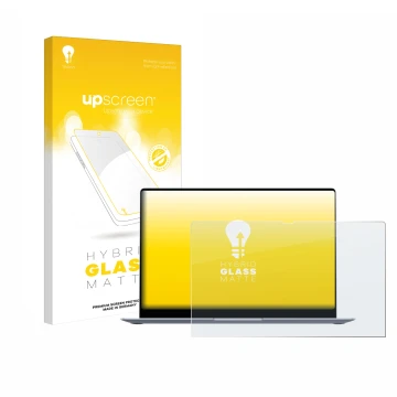 Front side of a product packaging with the brand logo upscreen. Next to it is the device Samsung Galaxy Book4 15.6