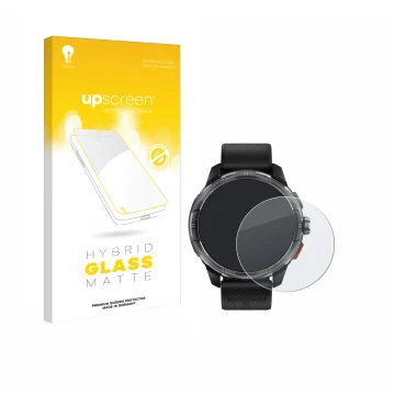 Front side of a product packaging with the brand logo upscreen. Next to it is the device Haylou Solar Ultra shown with the cor