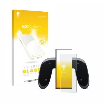 Front side of a product packaging with the brand logo upscreen. Next to it is the device Nintendo Switch 2 Joy-Con 2-Holder sh