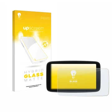 Front side of a product packaging with the brand logo upscreen. Next to it is the device TomTom Go Navigator 6 (2nd generation