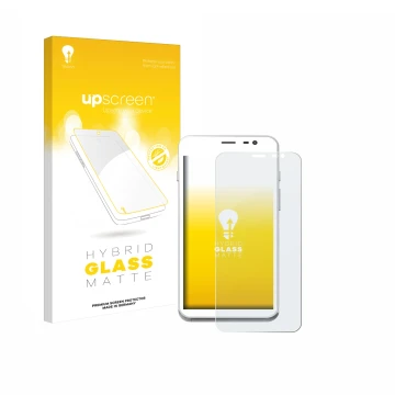 Front side of a product packaging with the brand logo upscreen. Next to it is the device Pax CCV Fly A77 shown with the corres