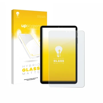 Front side of a product packaging with the brand logo upscreen. Next to it is the device Alldocube iPlay 70 mini Pro shown wit