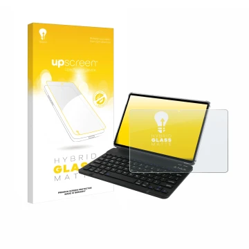 Front side of a product packaging with the brand logo upscreen. Next to it is the device Tabwee T90 shown with the correspondi