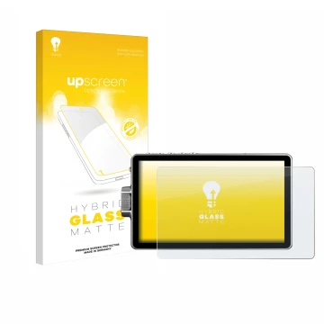 Front side of a product packaging with the brand logo upscreen. Next to it is the device Viltrox DC-A1 2800 shown with the cor