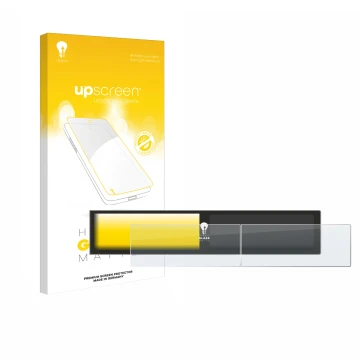 Front side of a product packaging with the brand logo upscreen. Next to it is the device Hyundai Tucson Hybrid 2025 shown with