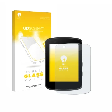 Front side of a product packaging with the brand logo upscreen. Next to it is the device Bryton Rider 550 shown with the corre