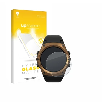 Front side of a product packaging with the brand logo upscreen. Next to it is the device Shearwater Teric dive computer shown 