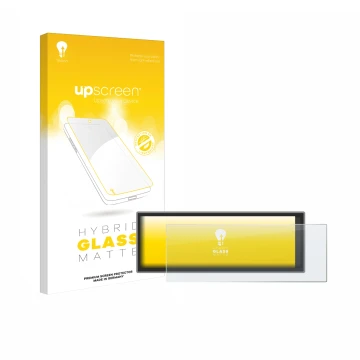 Front side of a product packaging with the brand logo upscreen. Next to it is the device Carpuride Carplay W125A 11.26