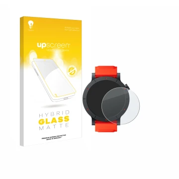Front side of a product packaging with the brand logo upscreen. Next to it is the device Nothing CMF Watch 3 Pro shown with th