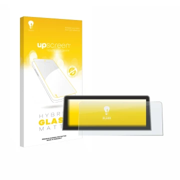 Front side of a product packaging with the brand logo upscreen. Next to it is the device Roadtop BMW 1 Serie E81 E82 E87 E88 2