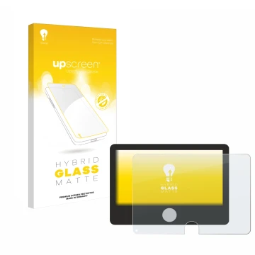 Front side of a product packaging with the brand logo upscreen. Next to it is the device Dynavin D9-DCX Plus Flex - C shown wi