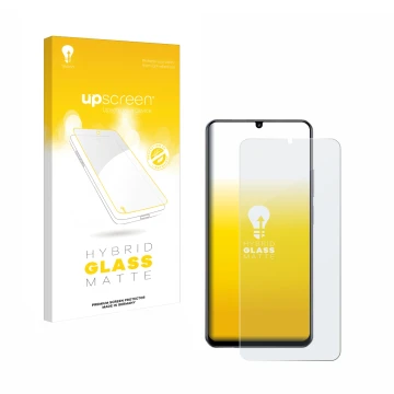 Front side of a product packaging with the brand logo upscreen. Next to it is the device realme Note 70T shown with the corres
