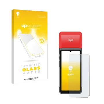 Front side of a product packaging with the brand logo upscreen. Next to it is the device iMin Swift 2 Pro shown with the corre