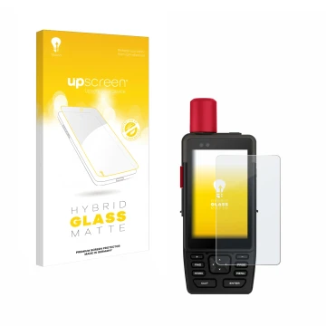 Front side of a product packaging with the brand logo upscreen. Next to it is the device Garmin GPSMAP H1i Plus shown with the