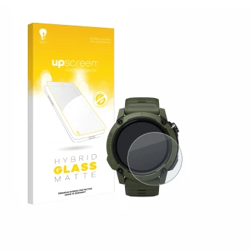 Front side of a product packaging with the brand logo upscreen. Next to it is the device Coros NOMAD shown with the correspond