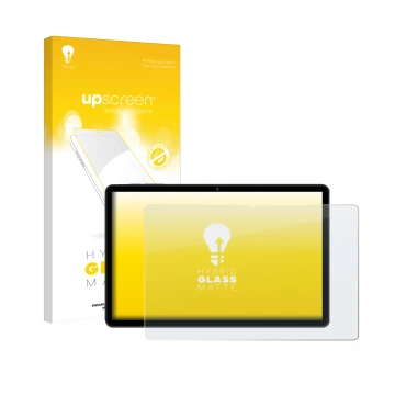 Front side of a product packaging with the brand logo upscreen. Next to it is the device RUSHAR M90 11