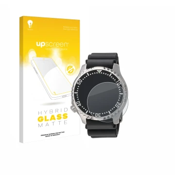 Front side of a product packaging with the brand logo upscreen. Next to it is the device Citizen NY0040 shown with the corresp