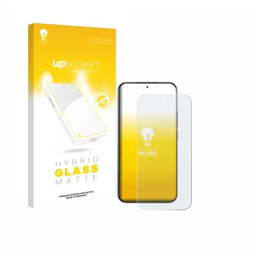 Front side of a product packaging with the brand logo upscreen. Next to it is the device Xiaomi 17 shown with the correspondin