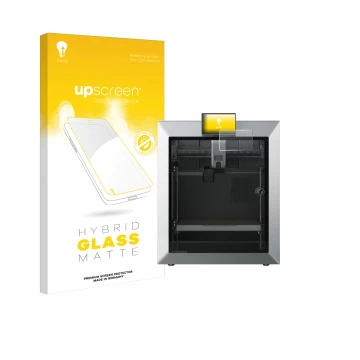 Front side of a product packaging with the brand logo upscreen. Next to it is the device Qidi Tech Q2 shown with the correspon