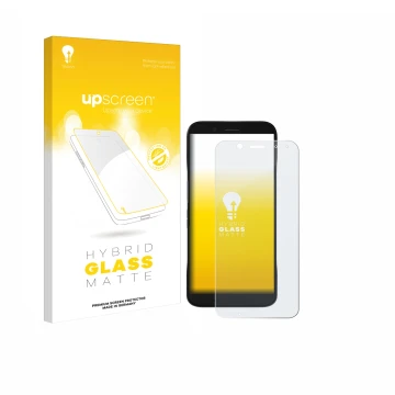 Front side of a product packaging with the brand logo upscreen. Next to it is the device Datalogic Memor 17 HC shown with the 