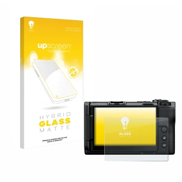 Front side of a product packaging with the brand logo upscreen. Next to it is the device Nikon ZR shown with the corresponding