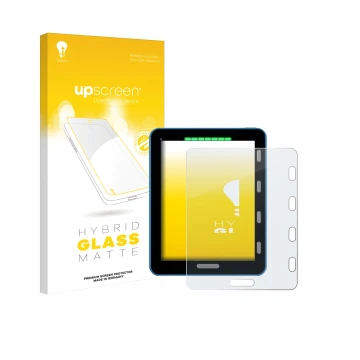 Front side of a product packaging with the brand logo upscreen. Next to it is the device Vakaros Atlas 2 / Edge shown with the