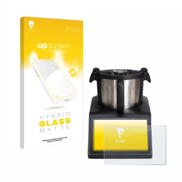 Front side of a product packaging with the brand logo upscreen. Next to it is the device Ufesa TotalChef RK10 shown with the c