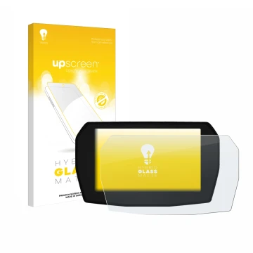 Front side of a product packaging with the brand logo upscreen. Next to it is the device Ducati Panigale V2 2025 shown with th