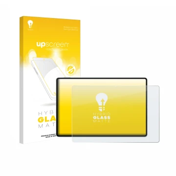 Front side of a product packaging with the brand logo upscreen. Next to it is the device Huawei MatePad Pro 12.2