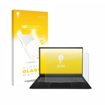 Front side of a product packaging with the brand logo upscreen. Next to it is the device MSI Summit A16 AI+ shown with the cor